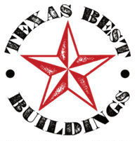 Texas Best Buildings Logo! (254)613-1949 Liberty Hill Texas portable buildings.